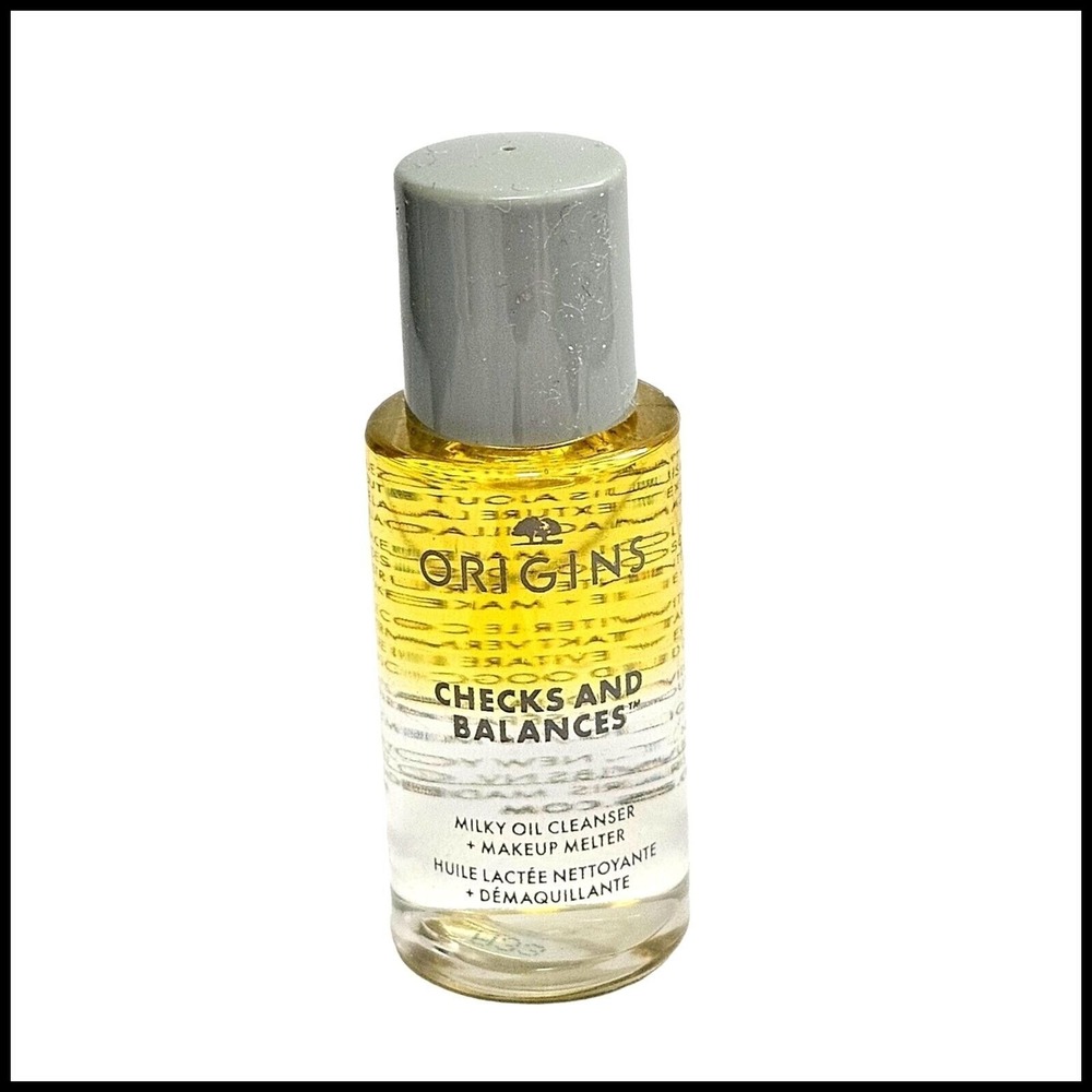 Origins Checks and Balances Milky Oil Cleanser Makeup Remover 0.5 oz